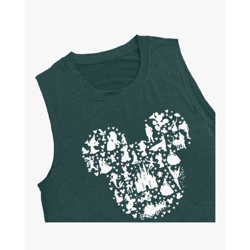 Women Magic Kingdom Castle Shirt Fairy Graphic Tee Women Short Sleeve Tee Top S